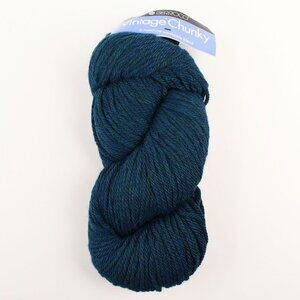 Berroco Vintage Chunky Yarn Acrylic Wool Nylon Blend 6185 Tide Blue